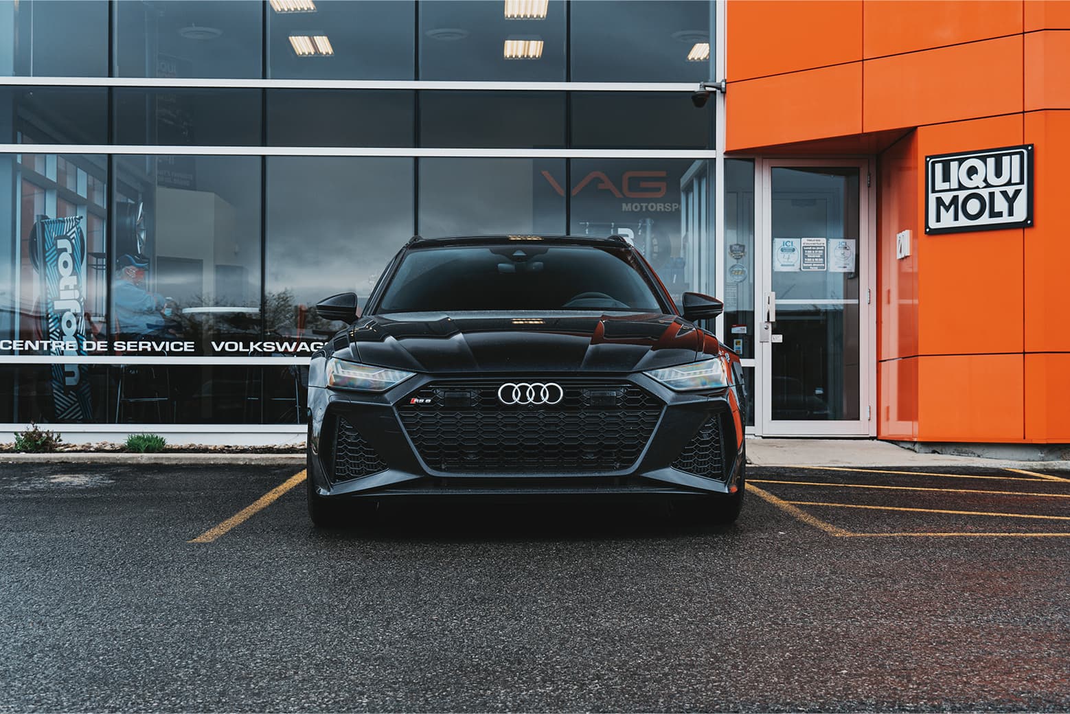 Audi RS6 C8 with Eurocharged tune at VAG Motorsport