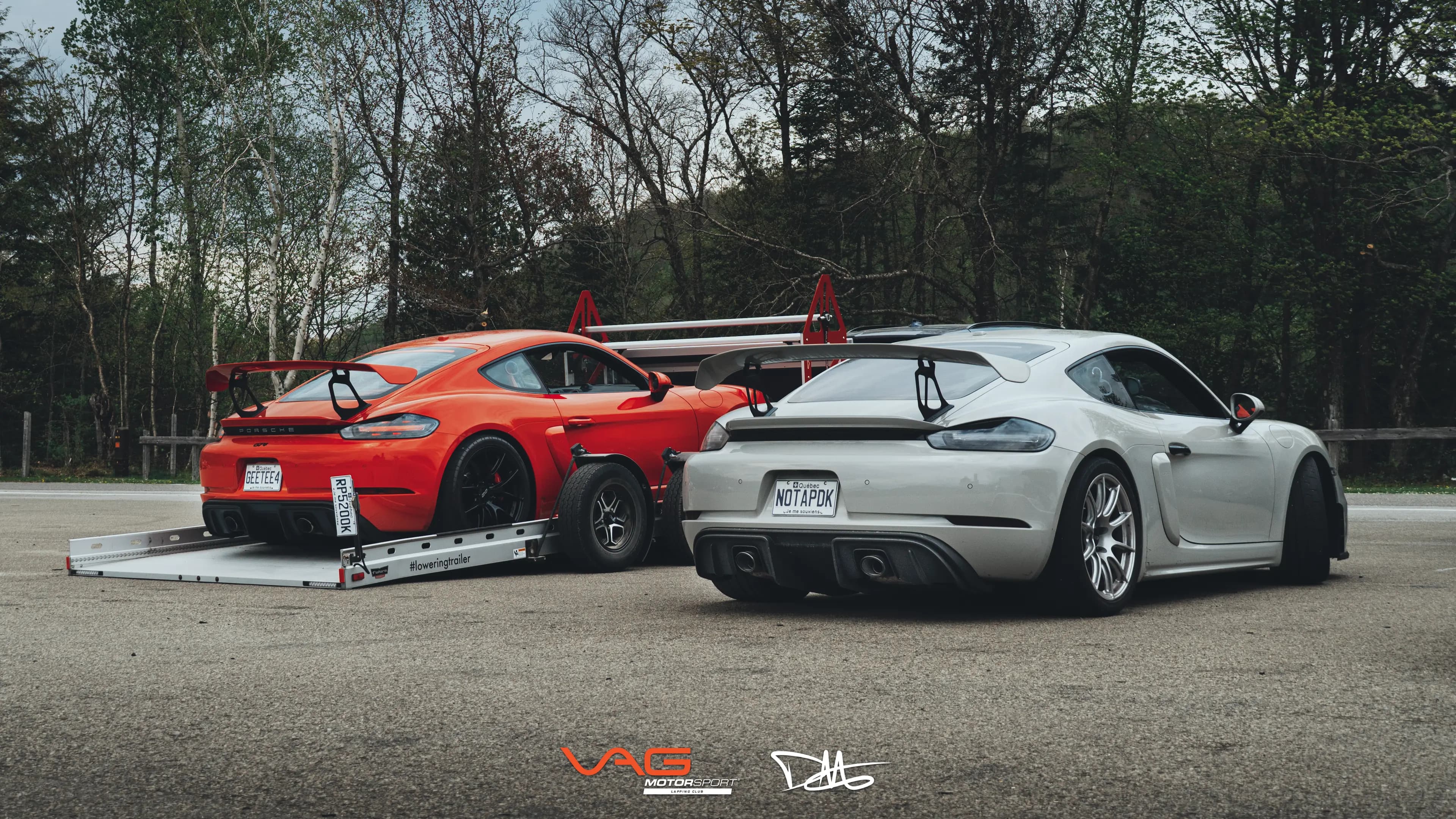 VAG Motorsport trackday event - High-performance vehicles on professional racing circuit